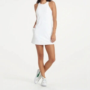 Vuori Volley Dress White Dress Medium B3131